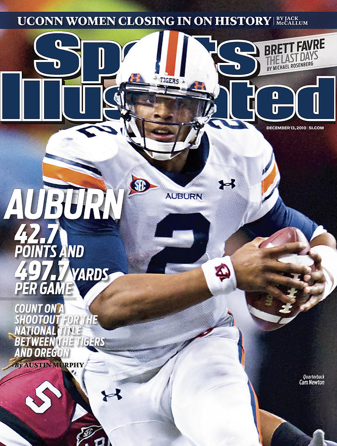 Atlanta Photograph - Auburn University Vs University Of South Carolina, 2010 Sec Sports Illustrated Cover by Sports Illustrated