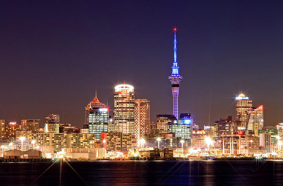 Auckland Skyline Photograph by © Finn Gonschior