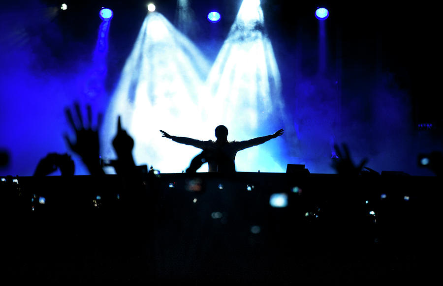Audience At A Rock Concert Photograph by Win-initiative Audience At A Rock Concert Photograph by Win-initiative