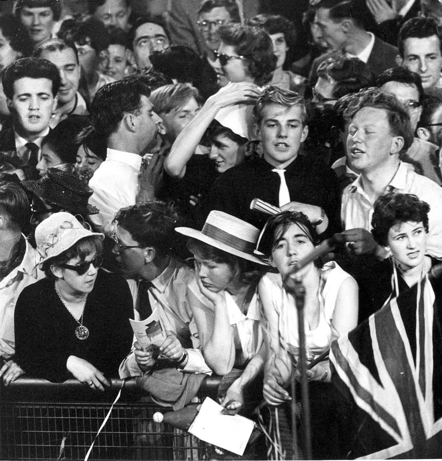Audience At Proms Photograph by Erich Auerbach
