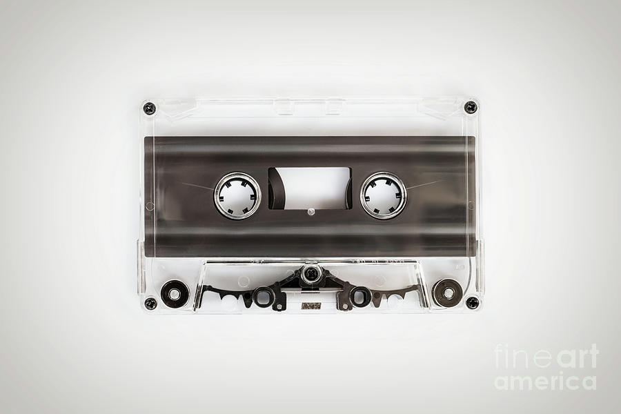 Music Photograph - Audio cassette by Delphimages Photo Creations