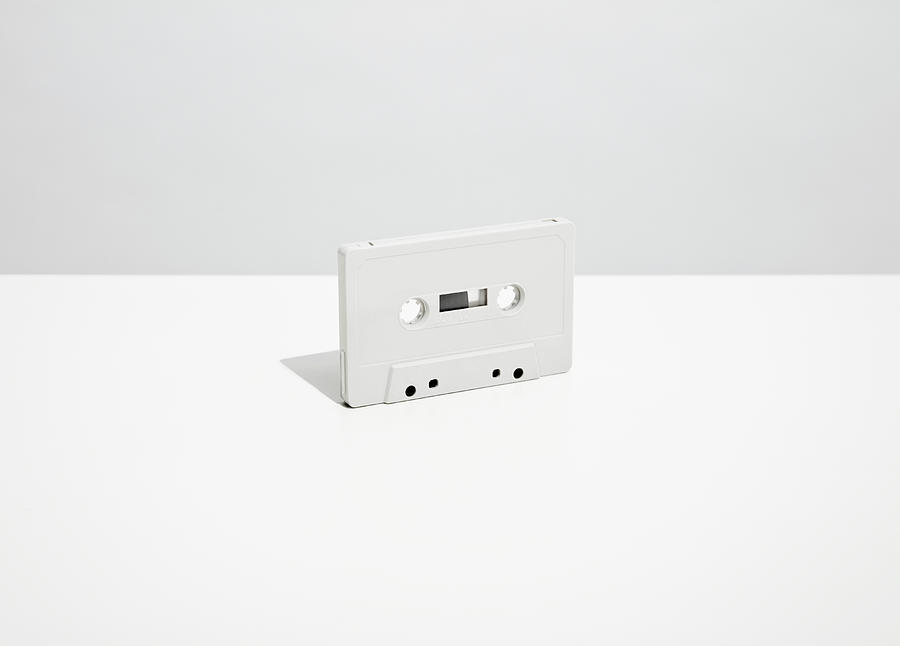 Audio Cassette Tape On Table Photograph by Steven Errico