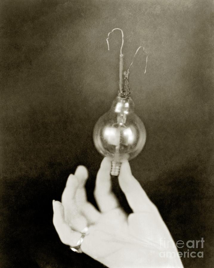 Audion Vacuum Tube Photograph by Miriam And Ira D. Wallach Division Of