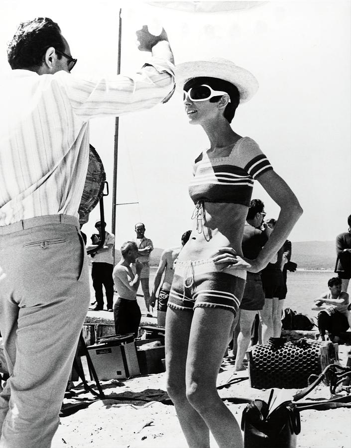 AUDREY HEPBURN and STANLEY DONEN in TWO FOR THE ROAD -1967-. Photograph by Album