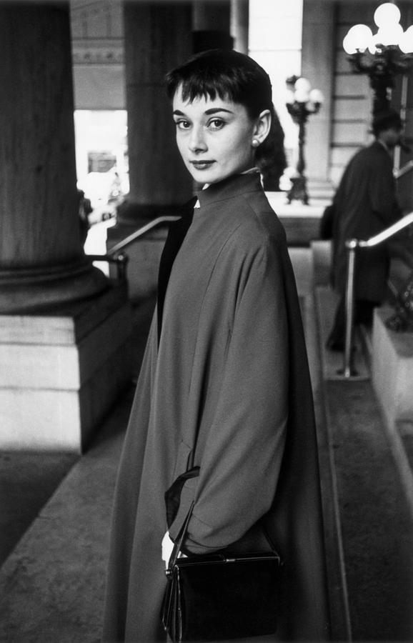 Audrey Hepburn, British Actress Photograph by Guy Gillette