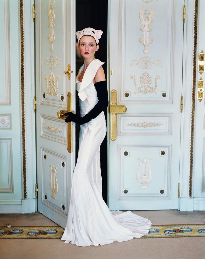 Audrey Marnay At The Hotel Ritz Photograph by Arthur Elgort Audrey Marnay At The Hotel Ritz Photograph by Arthur Elgort