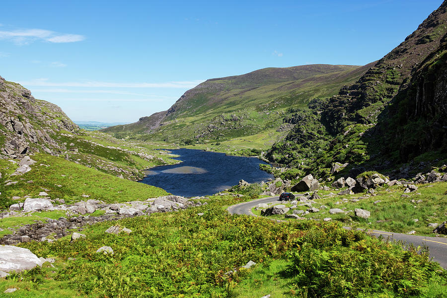 Augher Lake Along The Gap Of Dunloe Road, County Kerry, Ireland, Europe Photograph by Konrad Wothe