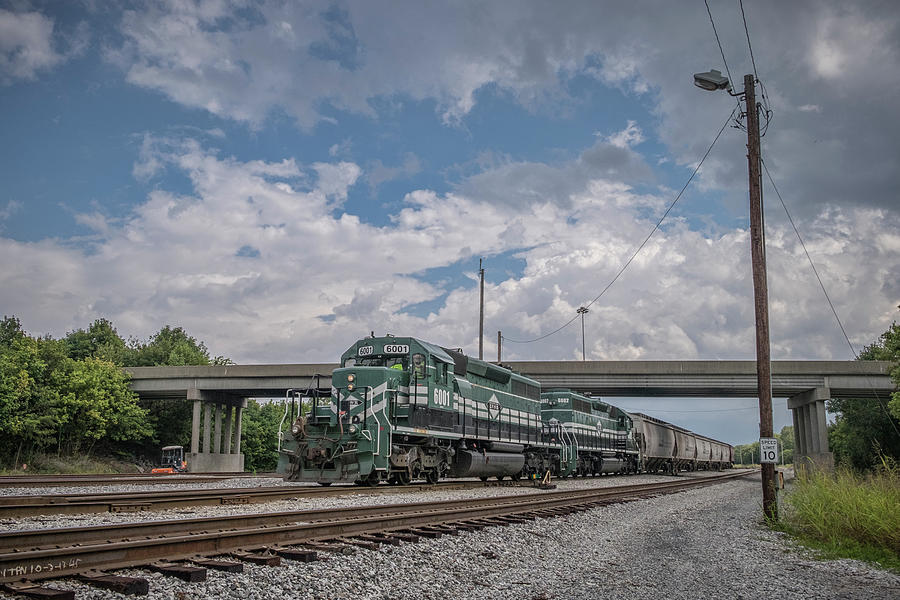 August 29 2018 - Evansville Western Railway Photograph by Jim Pearson