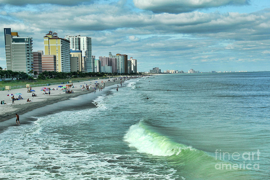 August at Myrtle Beach Photograph by Irene Dowdy Fine Art America