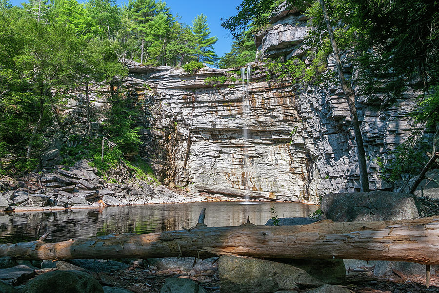 August Morning at Awosting Falls 2019 Photograph by Jeff Severson