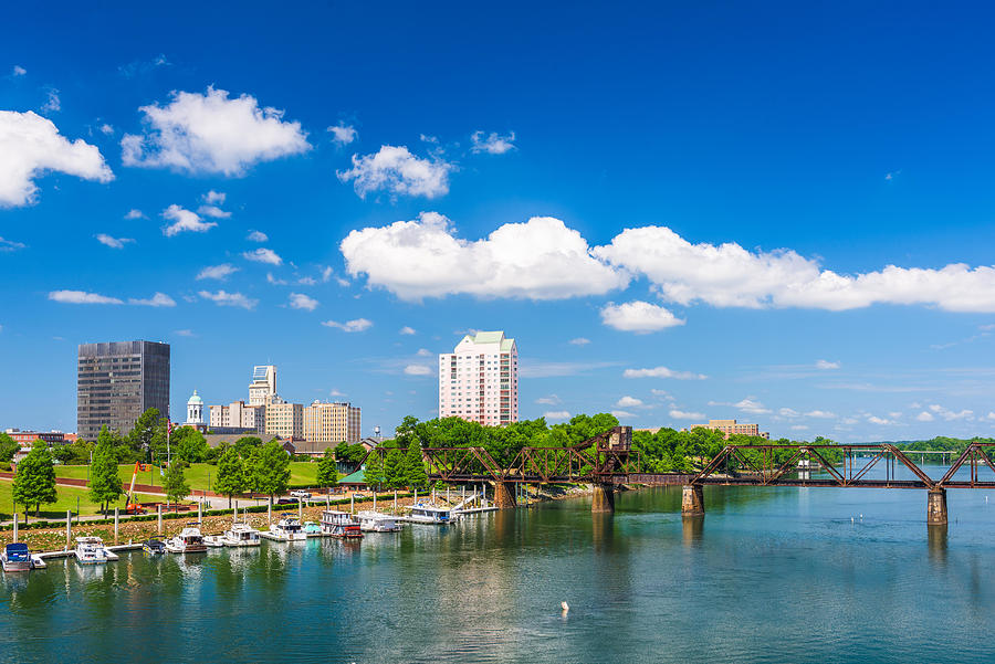 Augusta, Georgia, Usa Downtown City Photograph by Sean Pavone - Fine ...