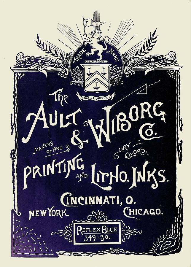 Ault And Wiborg, Ad. 054 Painting by Anonymous Ault And Wiborg, Ad. 054 Painting by Anonymous