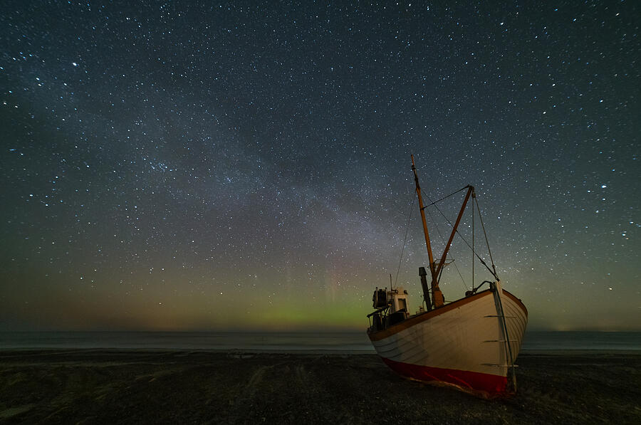 Aurora And Milkyway Photograph by Michael Ivshin Johansen