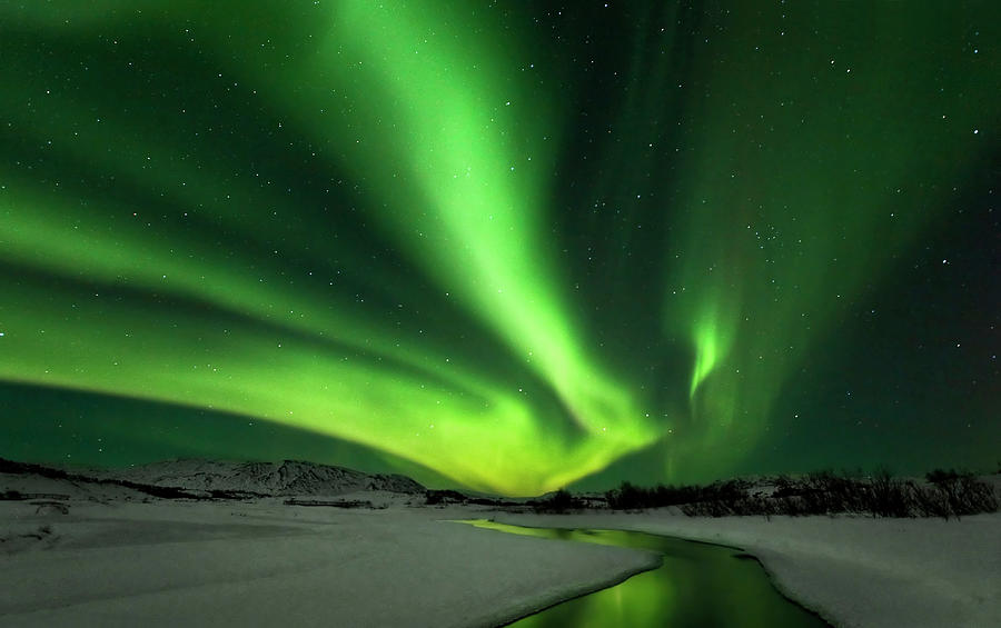 Iceland Photograph - Aurora Borealis by Bragi Ingibergsson -