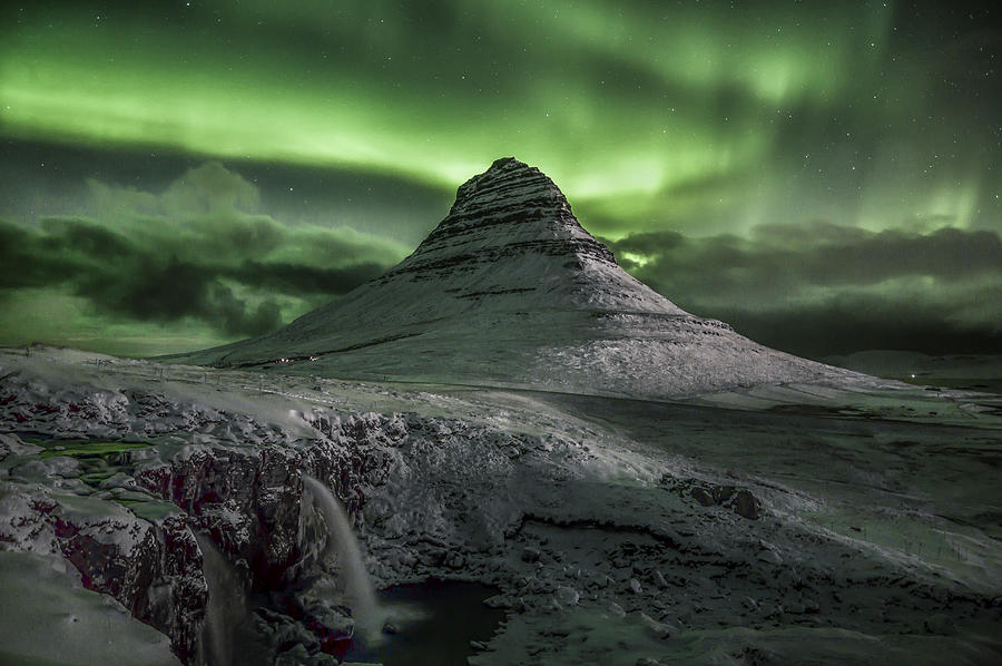 Aurora Borealis In Kirkjufell Photograph by Alessandro Traverso