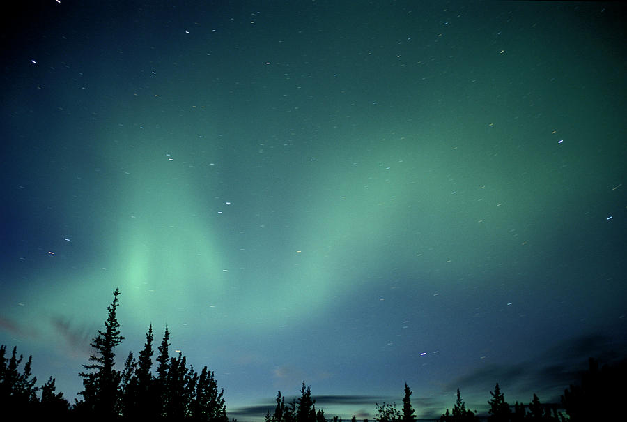 Aurora Borealis, North America Digital Art by Heeb Photos