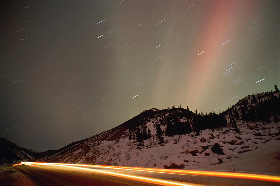 Aurora Borealis Northern Lights, Alaska Photograph by Paul Souders