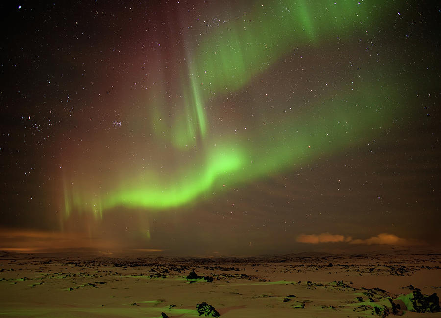 Aurora Borealis Northern Lights Photograph by Siegfried Layda