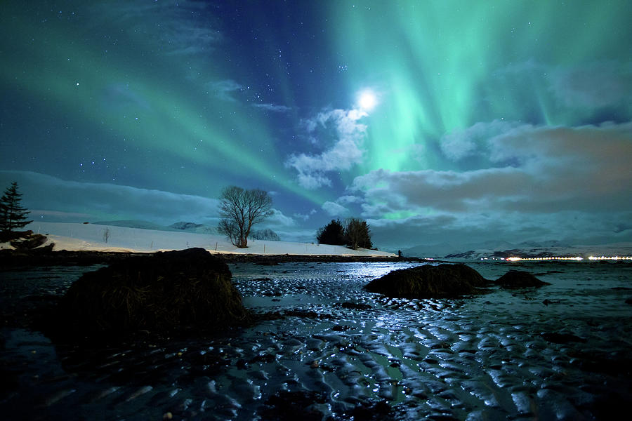 Aurora Borealis Over Troms Photograph by Tor Even Mathisen