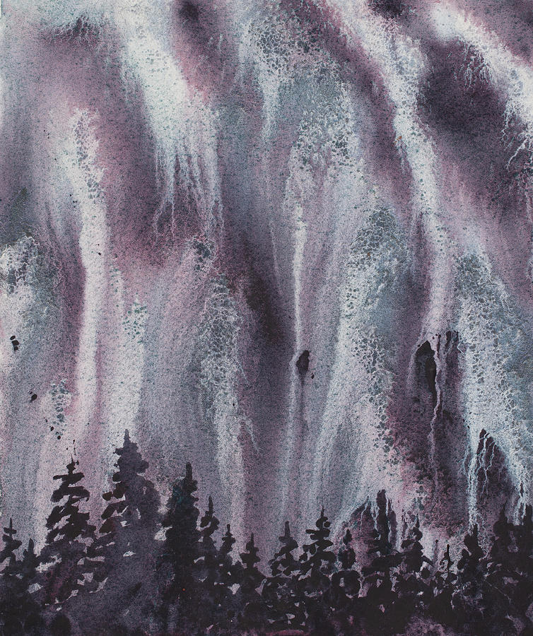 Aurora Painting by Mary Giacomini Aurora Painting by Mary Giacomini