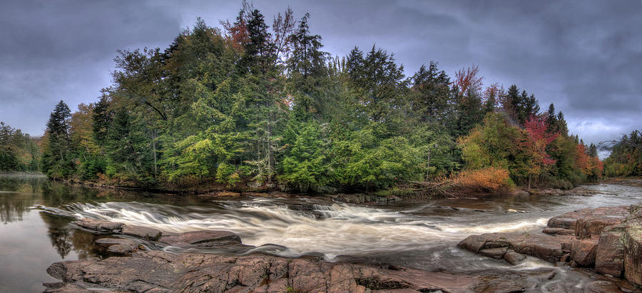 Ausable River Bend, Lake Placid Photograph by Kevin A Scherer