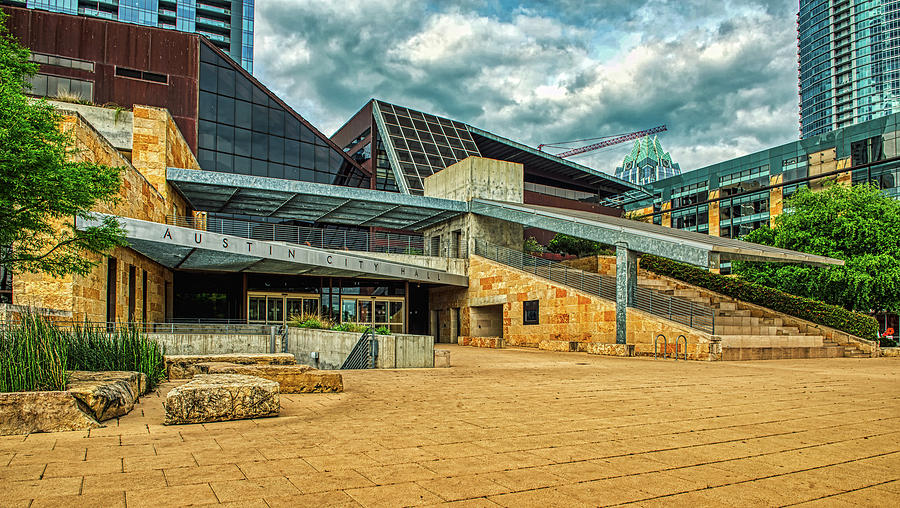 Austin City Hall Photograph by Mountain Dreams