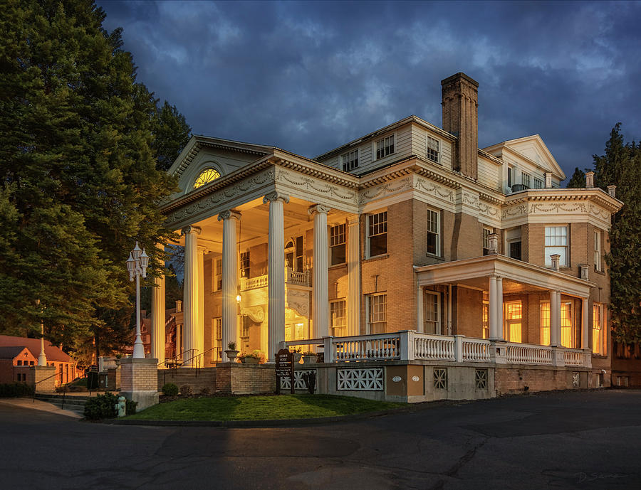 Austin Corbin Mansion Photograph by David Sams