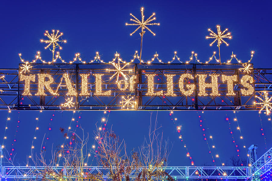 Austin Trail of Lights Photograph by Slow Fuse Photography