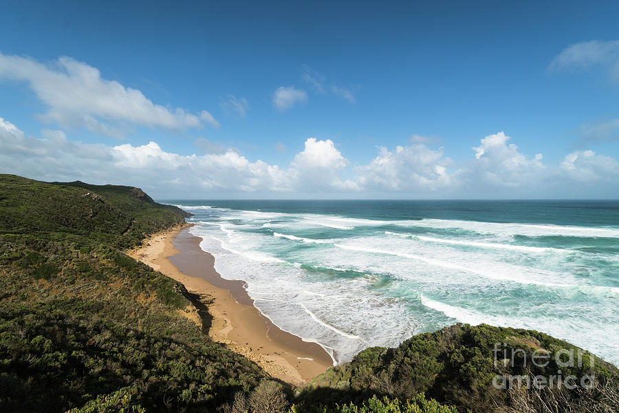 Australia coastline Photograph by Didier Marti