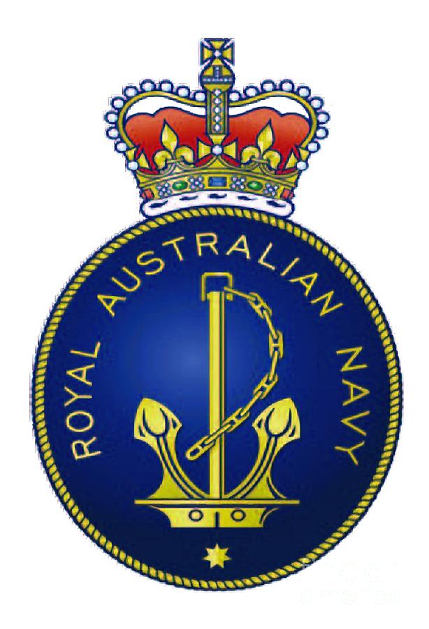 Australia Navy Badge Digital Art by Nikki Sandler - Fine Art America