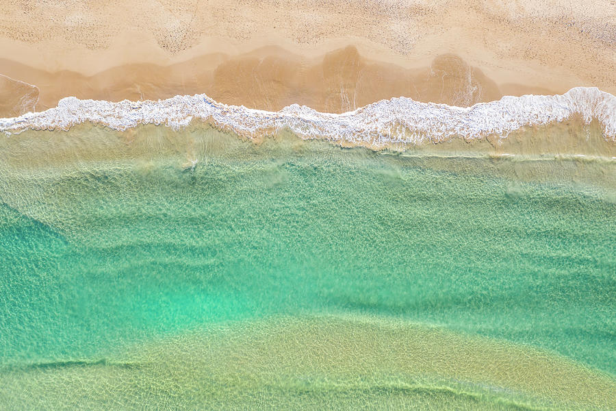 Australia, New South Wales, Sydney, Aerial View Of Freshwater Beach, Sydney Digital Art by Jeremy Edwards