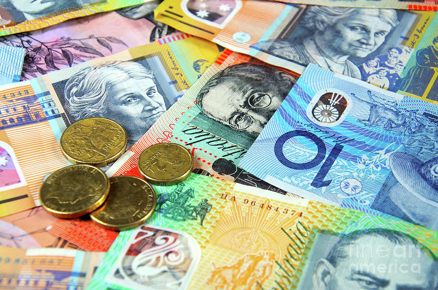 Australian Money Cash and Notes Photograph by Milleflore Images