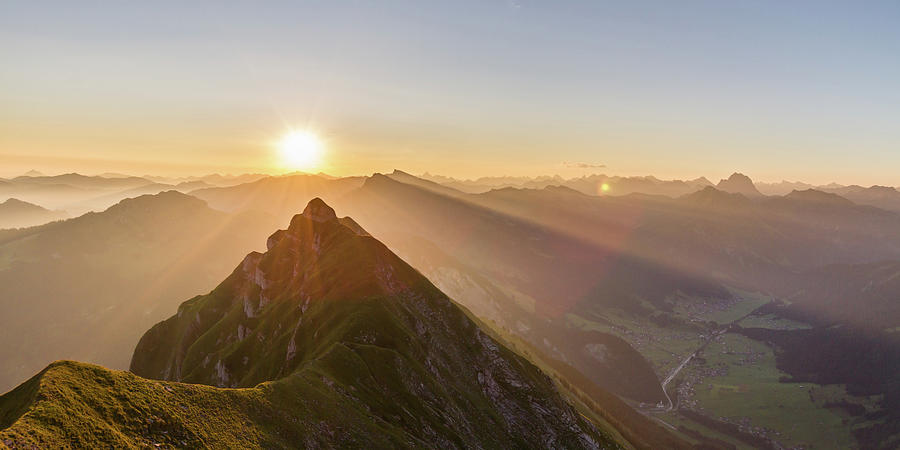 Austrian Alps Sunrise Photograph by Chris Immler