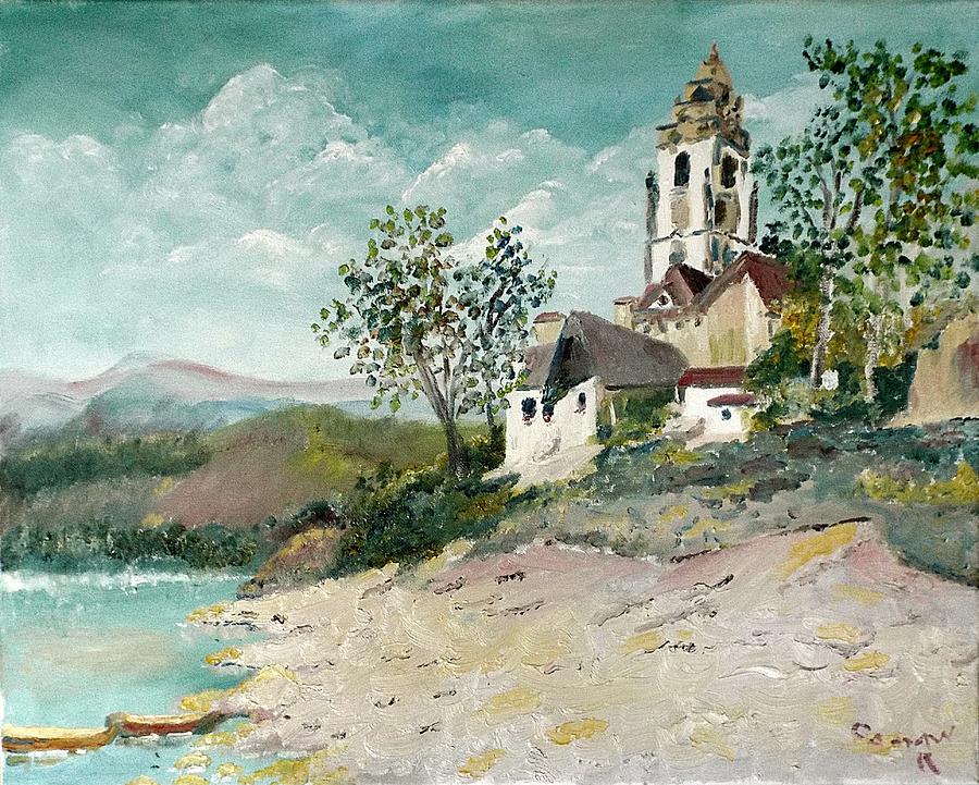 Austrian Castle Painting by Charles Ray