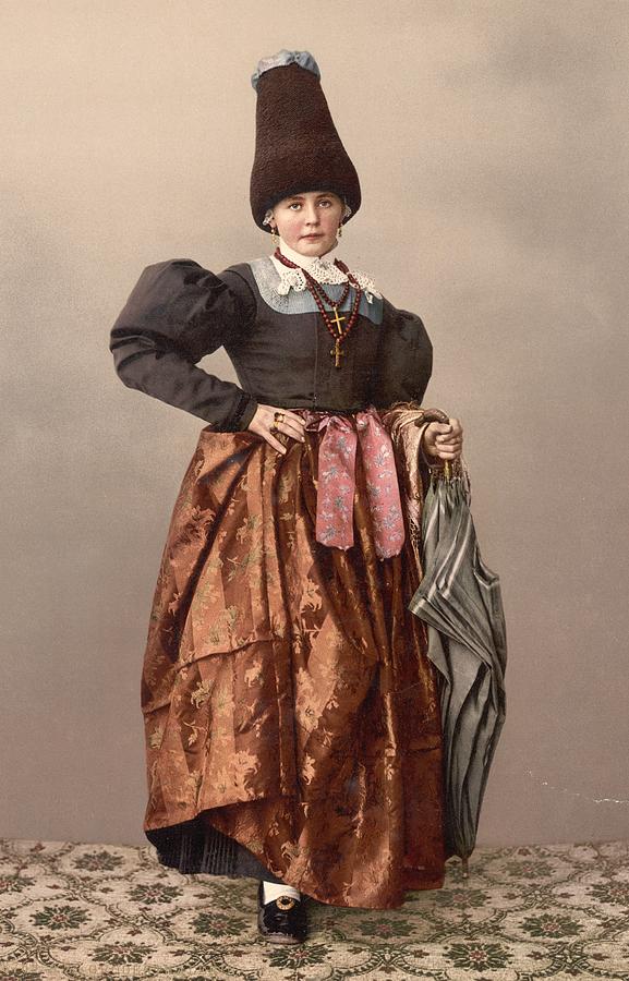 Austrian Girl Photograph by Hulton Archive