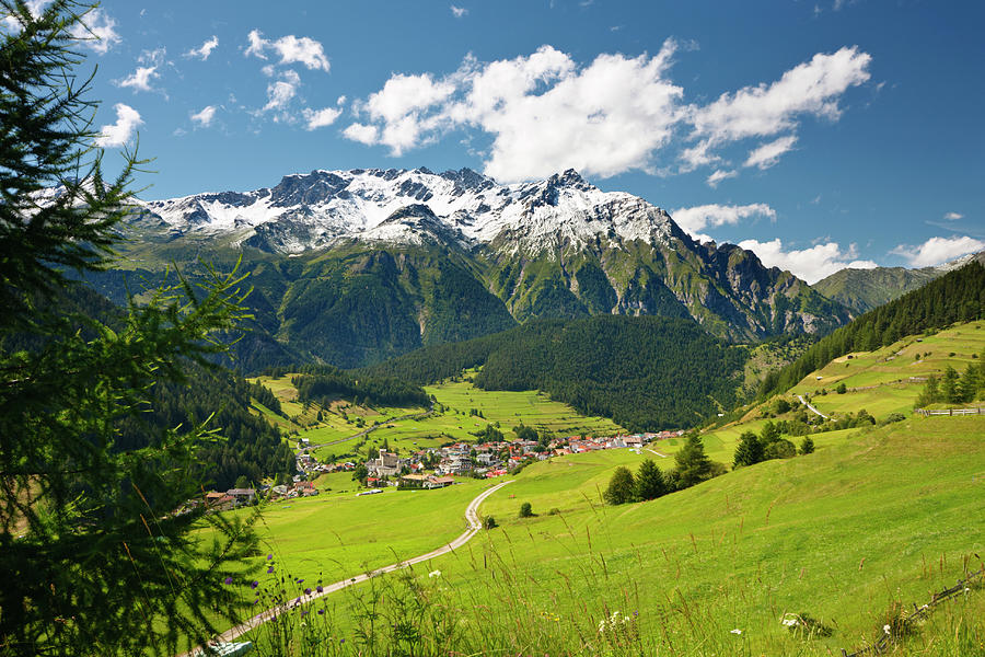 Austrian Mountain Landscape Photograph by Michaelutech