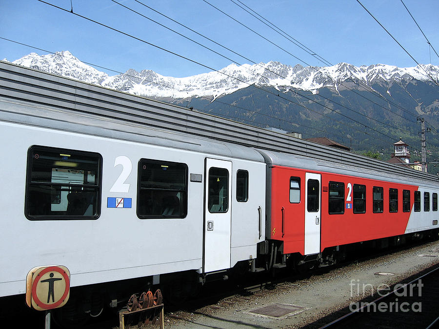 Austrian Train Travel Photograph by Ann Horn