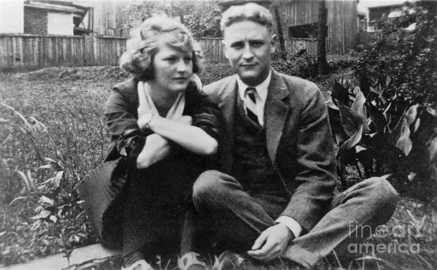 Authors Scott And Zelda Fitzgerald Photograph by Bettmann