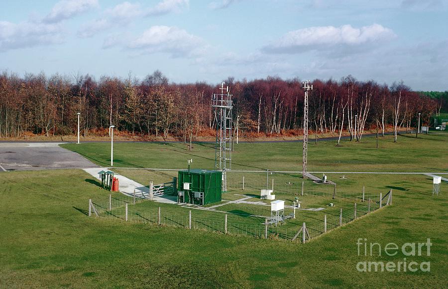 Automatic Weather Station Photograph by British Crown Copyright, The