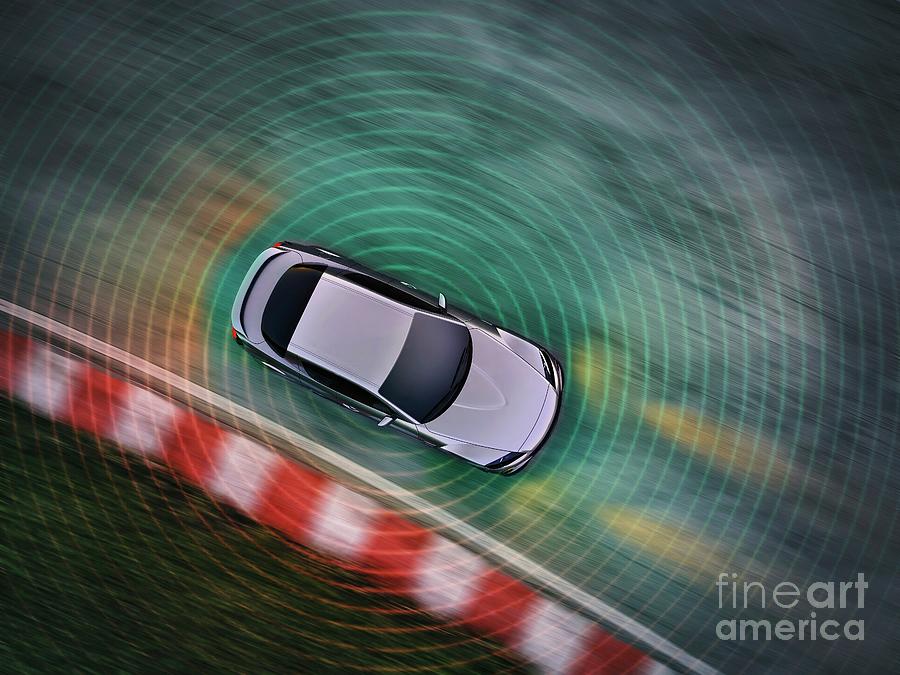 Autonomous Driving Car Photograph by Andrzej Wojcicki/science Photo Library