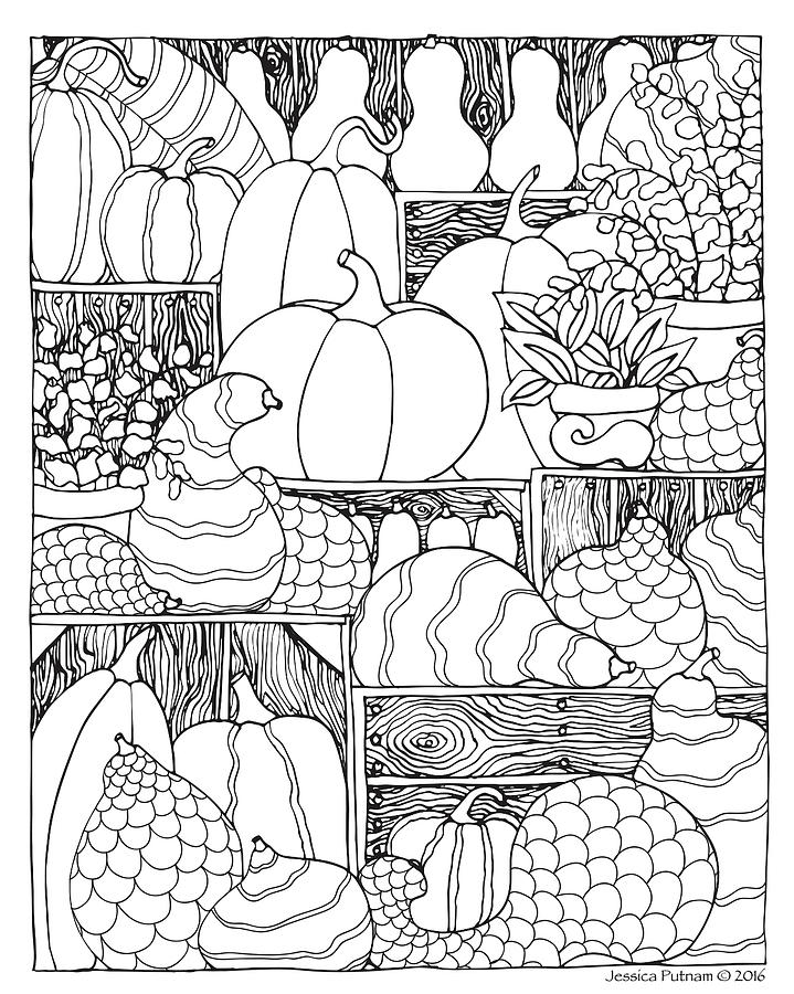 Thanksgiving Digital Art - Autumn 10 by Jessica Putnam