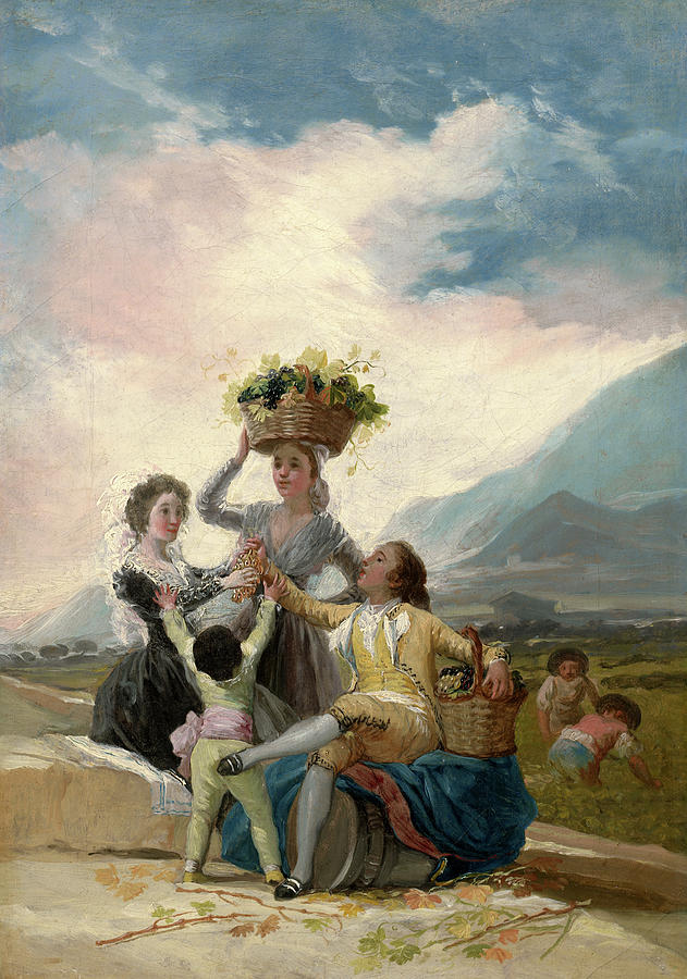 Autumn, 1786 Painting by Francisco de Goya | Fine Art America