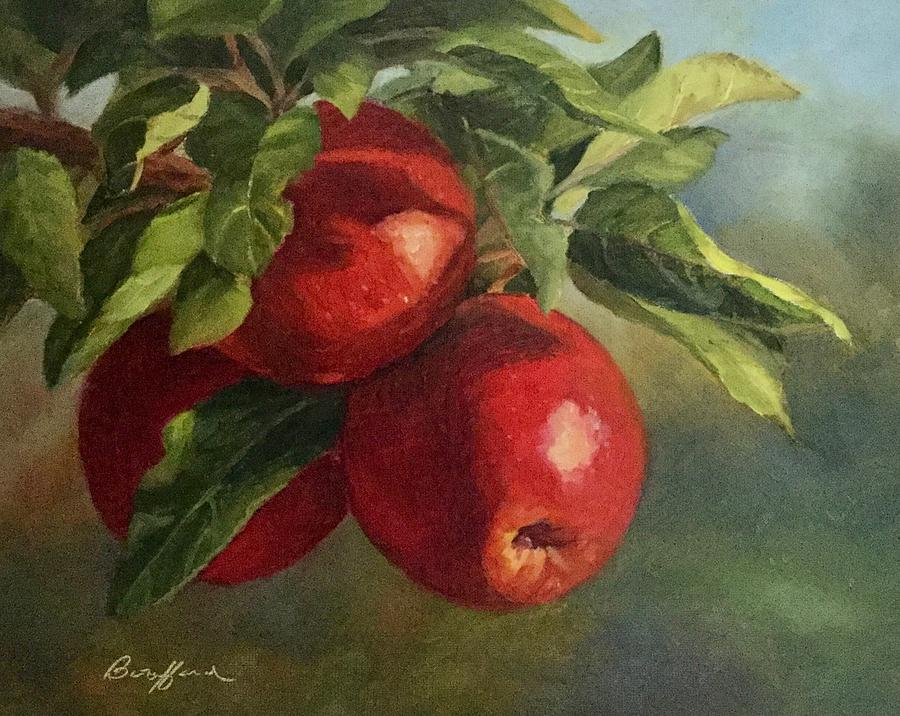 Autumn Apples Painting by Vikki Bouffard