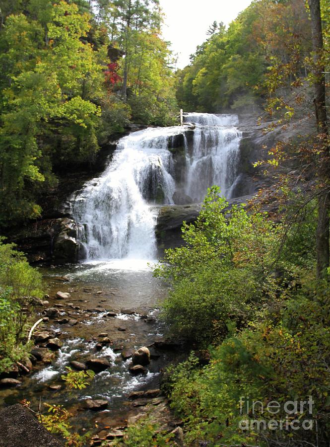 Autumn at Bald River Falls Photograph by Robin Erisman | Fine Art America