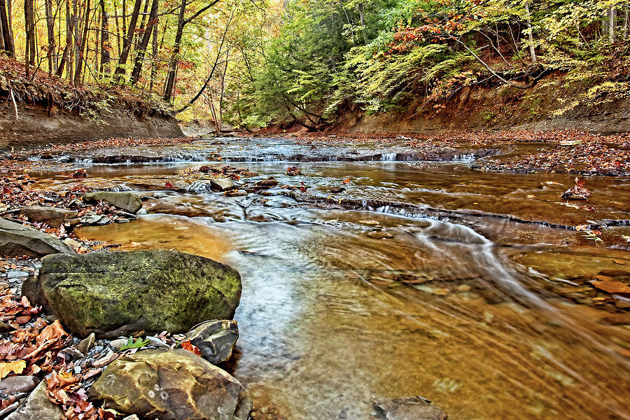 Cuyahoga Valley National Park Photograph - Autumn At Brandywine Creek by Marcia Colelli