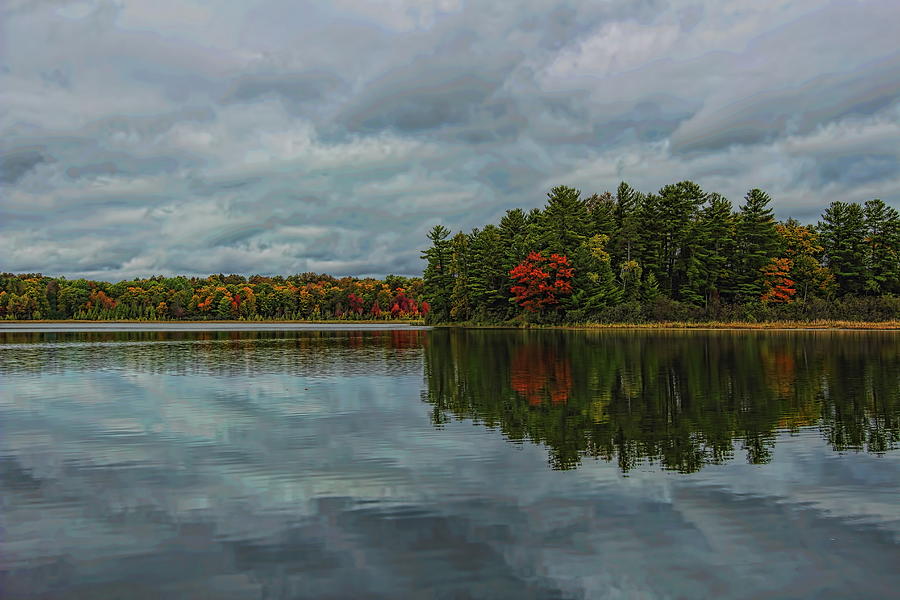 Autumn At Indian Lake Photograph by Dale Kauzlaric