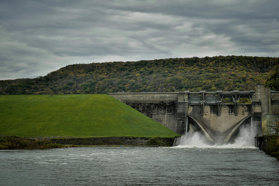 Autumn at Kinzua Dam Photograph by Caleb Huntoon - Fine Art America