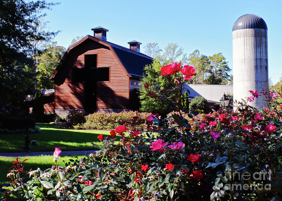 Autumn At The Billy Graham Library  Photograph by Lydia Holly
