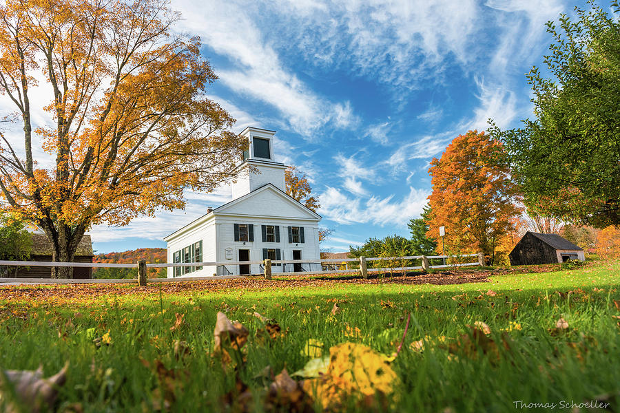 Autumn at the Calvin Coolidge Homestead Photograph by TS Photo