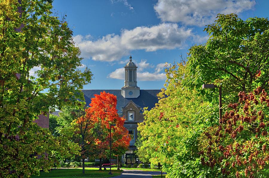 Autumn Beauty at Cornell University - Ithaca, New York Photograph by Lynn Bauer